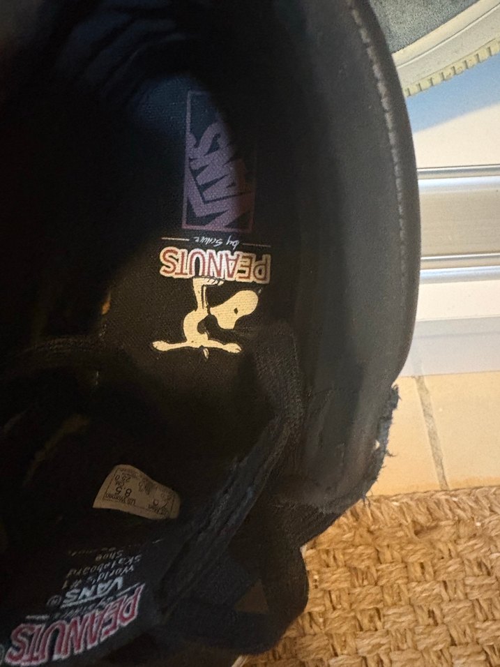 Siyah Rock Punk Vans Bot - Görsel 3