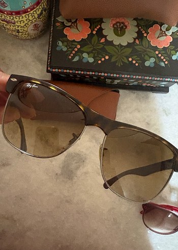 Ray-Ban Kahverengi Kadın Güneş Gözlüğü - Görsel 5