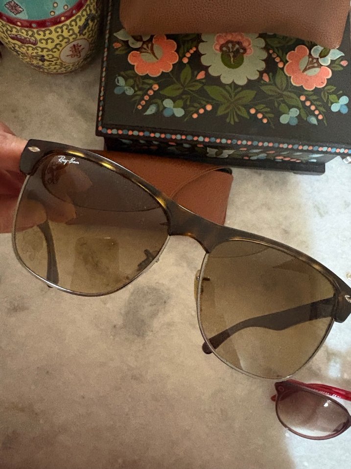 Ray-Ban Kahverengi Kadın Güneş Gözlüğü - Görsel 5