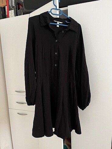 H&M H&M Siyah FırFır Elbise