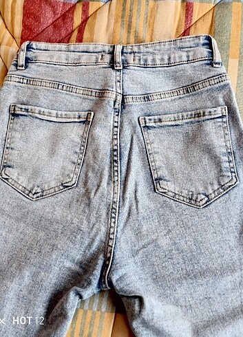 38 Beden mavi Renk Pantolon