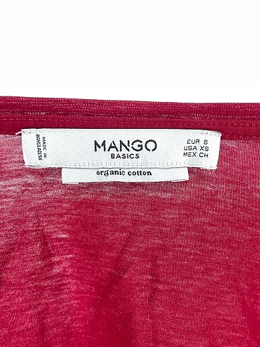 s Beden bordo Renk Mango T-shirt %70 İndirimli.