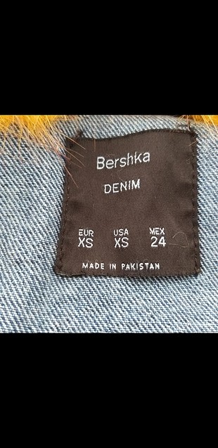 Bershka bershka jean ceket kot ceket