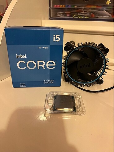 INTEL İ5 12400F+STOK FAN