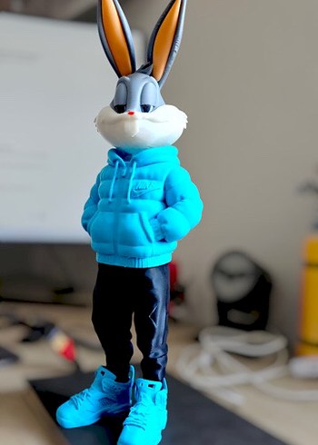 3D BUCKS BUNNY FİGÜRLER