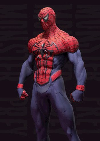 3D SPIDERMAN FİGÜR