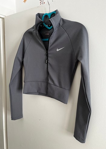 Gri Fermuarlı Ceket - Görsel 3