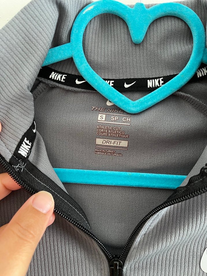 Gri Fermuarlı Ceket - Görsel 5