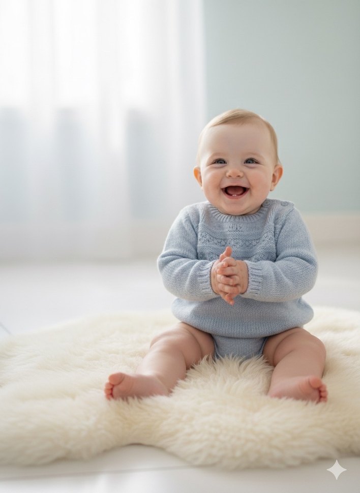 Uzun Kollu Örgü Kazak - Görsel 2