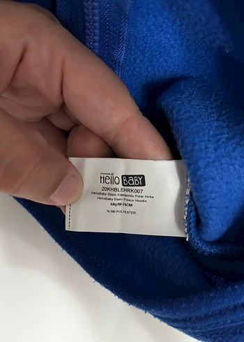 Mavi Bebek Erkek Polar Mont - Görsel 5