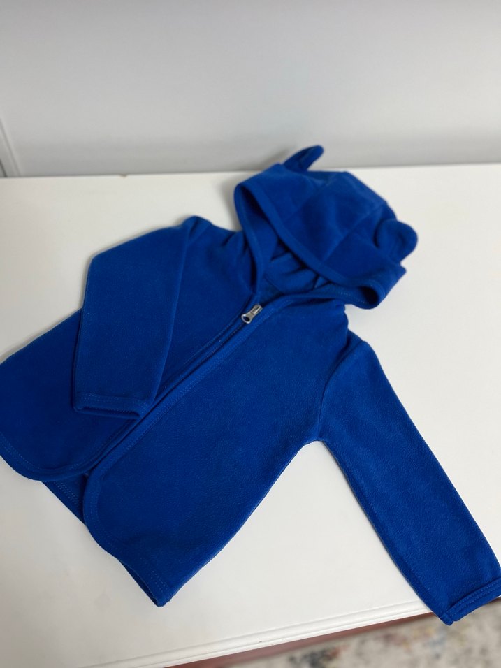 Mavi Bebek Erkek Polar Mont - Görsel 4