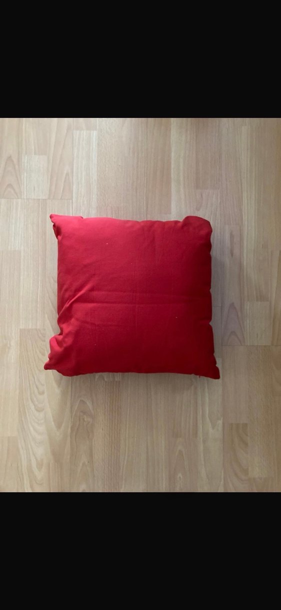 Kırmızı aşk Baskılı Dekoratif yastık ve yastık Kılıfı - Görsel 3