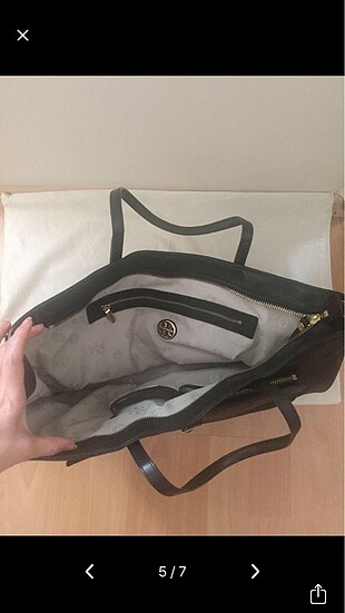 Beden siyah Renk Tory Burch kol çantası