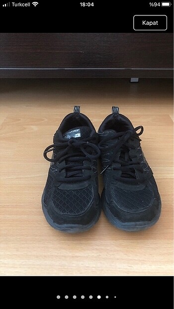 Skechers siyah spor ayakkabı