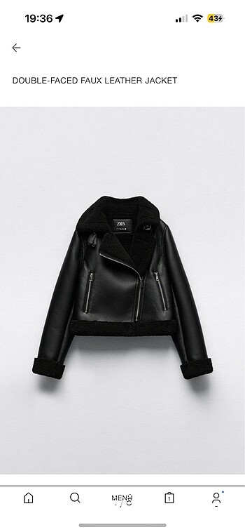Zara biker mont