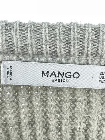 m Beden gri Renk Mango Kazak / Triko %70 İndirimli.