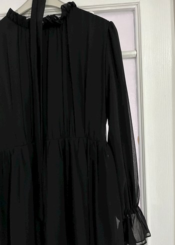 Abiye Pliseli Elbise - Görsel 5