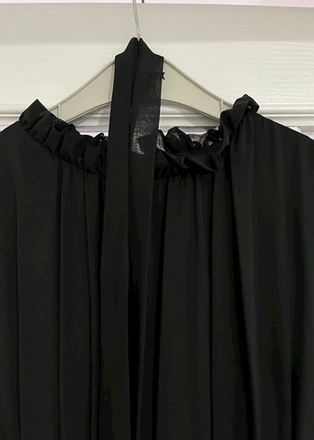 Abiye Pliseli Elbise - Görsel 4