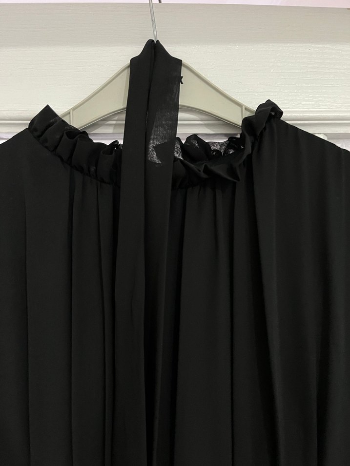 Abiye Pliseli Elbise - Görsel 4