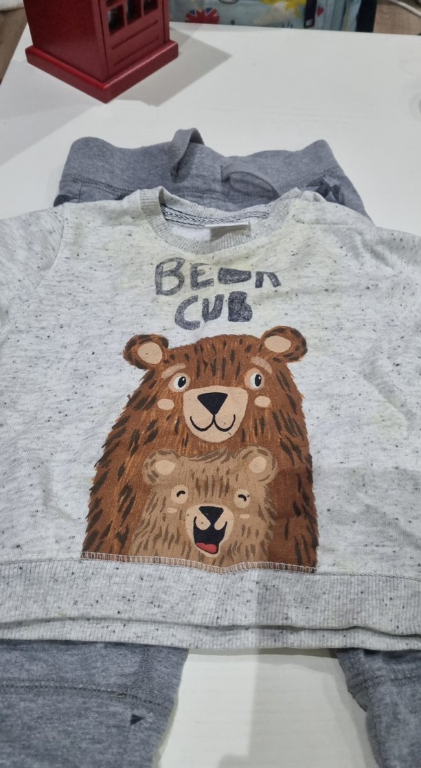 Gri Erkek Çocuk Fermuarlı Eşofman 9 parça..toplam fiyat - Görsel 3