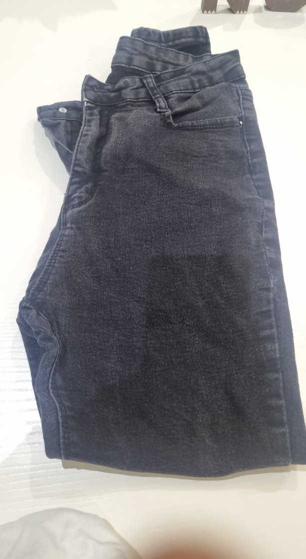 Gri Kadın Skinny Denim Jean - Görsel 2