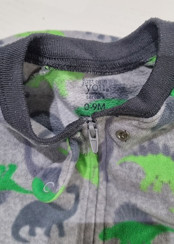 Erkek Çocuk Koyu Mavi Bol Kesim Denim Pantolon (3 parça) - Görsel 4