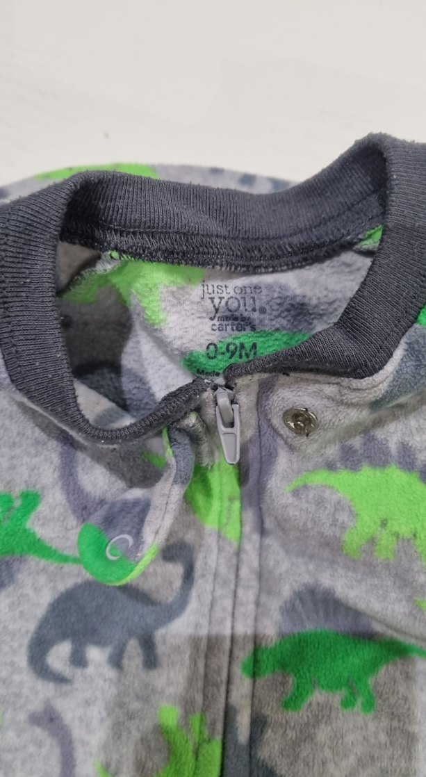 Erkek Çocuk Koyu Mavi Bol Kesim Denim Pantolon (3 parça) - Görsel 4