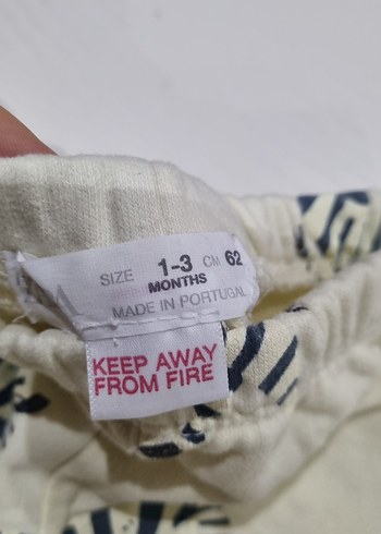 Erkek Çocuk Zebra Desenli Rahat Pantolon 2 parça - Görsel 2