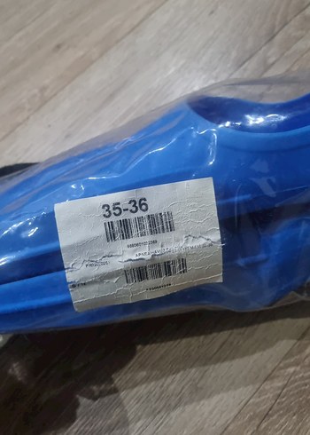 Decathlon Mavi Yüzme Paleti - Gri Detaylı