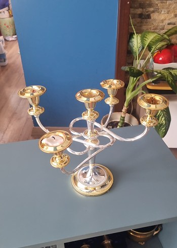 Diğer Altın Renkli Modern Şamdan
