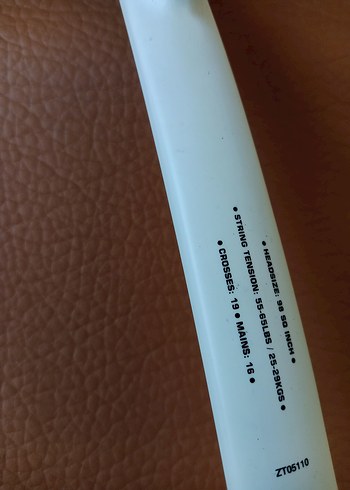 Dunlop Beyaz Renkli Tenis Raketi - Görsel 6