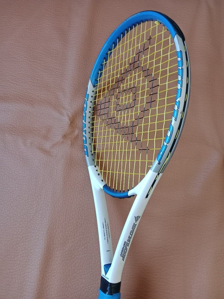 Dunlop Beyaz Renkli Tenis Raketi - Görsel 4
