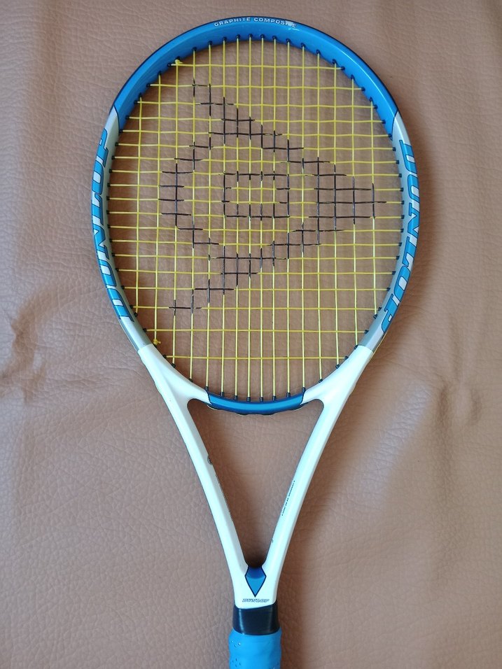 Dunlop Beyaz Renkli Tenis Raketi - Görsel 2