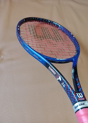 Renkli Mavi Wilson Tenis Raketi - Görsel 8