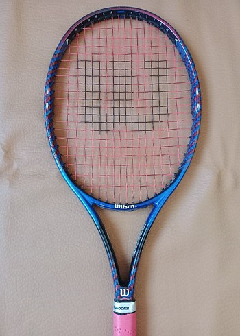 Renkli Mavi Wilson Tenis Raketi - Görsel 3
