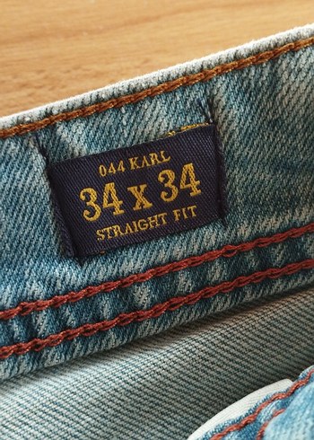 Pastel Mavi Regular Fit Denim Erkek Jean - Görsel 5