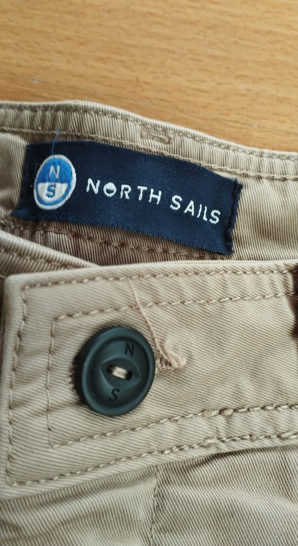 Bej Erkek Keten Rahat Kesim Pantolon - Görsel 3