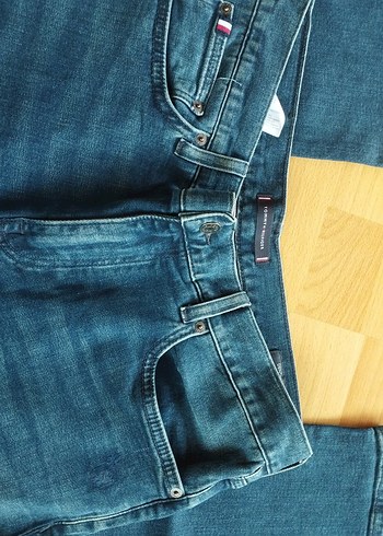 Erkek Lacivert Regular Fit Denim Pantolon - Görsel 3