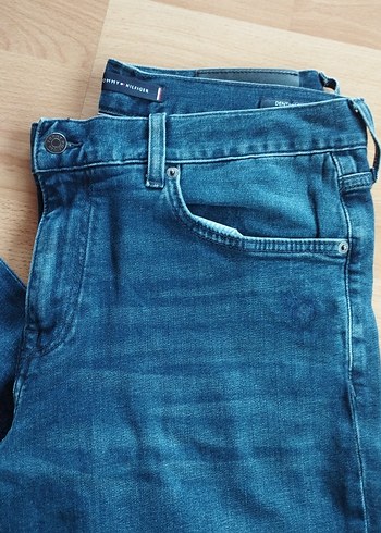 Erkek Lacivert Regular Fit Denim Pantolon - Görsel 2