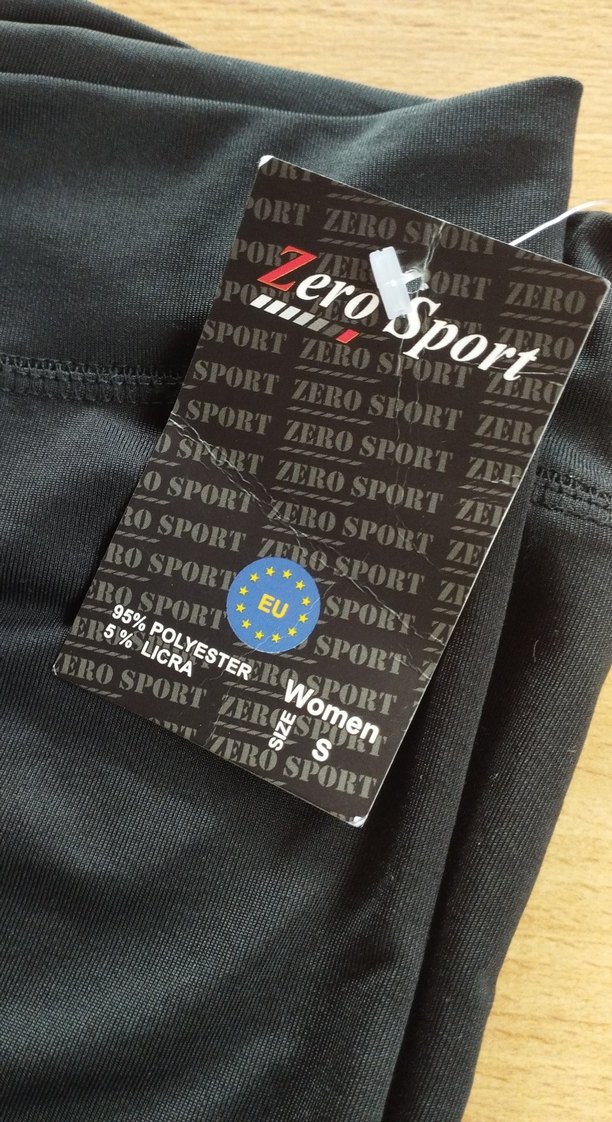 File Detaylı Siyah Spor Kadın Tayt - Görsel 3