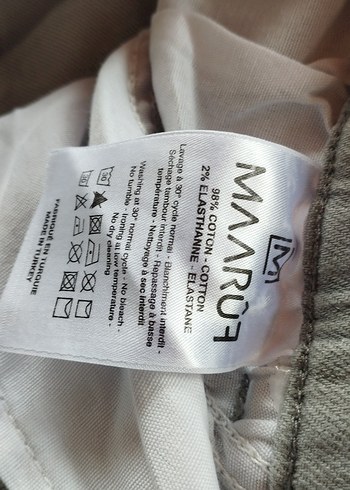 Gri Denim Kadın Rahat Kesim Pantolon - Görsel 7