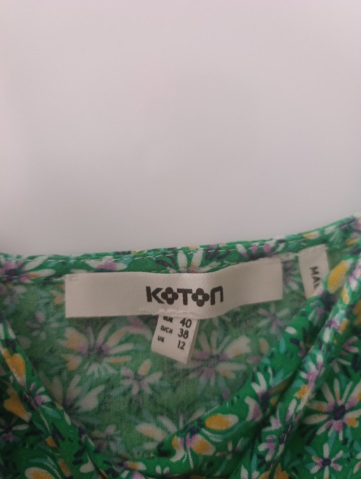 Yeşil Drapeli Askılı Midi Elbise - Görsel 2