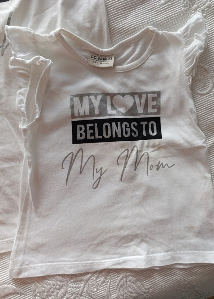 Anne kız tişört - Görsel 2