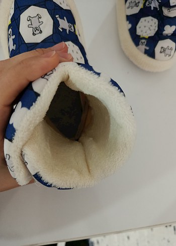 Erkek Çocuk  Sıcak Ev Terliği - Görsel 2