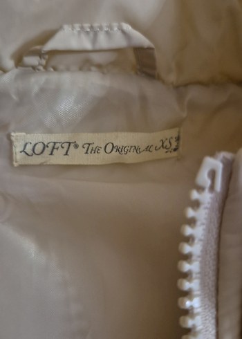 Düğmeli Beyaz Kadın Şişme Yelek - Görsel 2