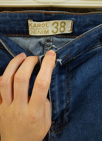 38 Beden Kot pantolon jean 