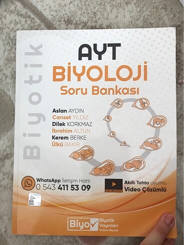 Ayt biyoloji soru bankası biyotik