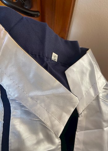 Mavi Parlak mezuniyet cübbesi - Görsel 3