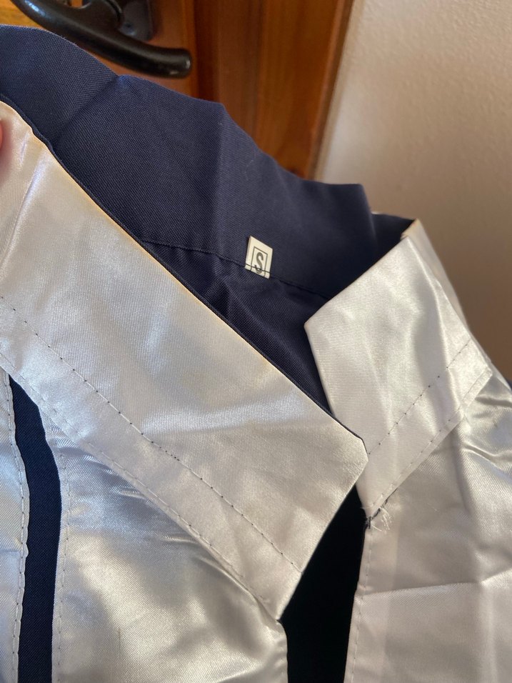 Mavi Parlak mezuniyet cübbesi - Görsel 3