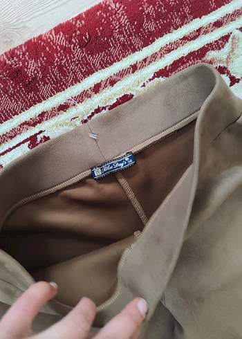 Kız Çocuk Süet Taşlı, pul işleme detaylı Dar Kesim Tayt - Görsel 6